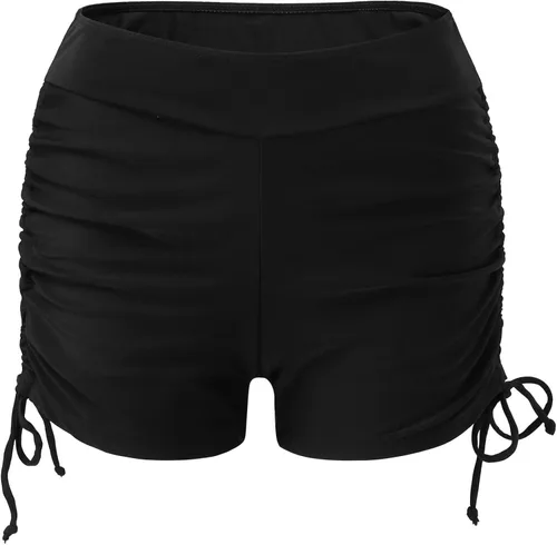 Vista 6 de KEERADS Blouson - Traje de baño tankini para mujer, camiseta deportiva sin mangas con pantalones cortos de tirantes para niño, traje de baño de dos