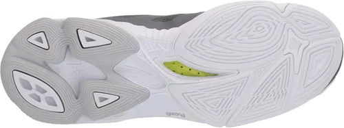 Vista 4 de Mizuno Wave Lightning Z6 - Zapatos de voleibol para mujer, Gris