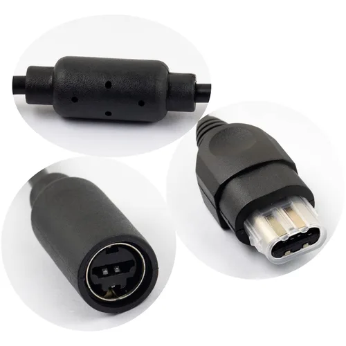 Vista 3 de Breakaway Cable Adapter Cord Compatible for Original Xbox Controller Cable About 25cm 10" Long (1 pcs)