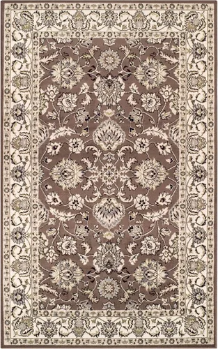 Vista 12 de Superior - Tapete elegante - Colección Lille., Polipropileno, Marrón