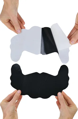 Vista 2 de ToBeInStyle 3 pares de brasier push-up invisible autoadhesivo para mujer