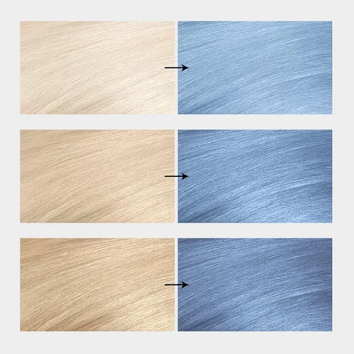 Vista 4 de Revlon ColorSilk Digitones - Tinte permanente para el cabello con queratina, azul plateado 91D, 1 unidad