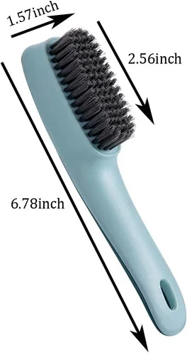 Vista 8 de Cepillo de lavado para zapatos, cepillo de limpieza de zapatos, cepillo para manchas, limpieza del hogar, ropa, zapatos, cepillos de limpieza