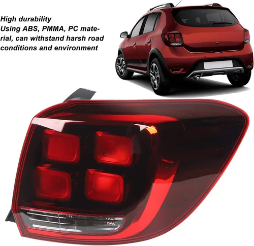 Vista 4 de Reemplazo de la lámpara trasera del coche para Dacia Sandero Stepway MK2 Facelift 2017-2020 (derecha 265506147R)