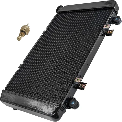 Vista 4 de Caltric Radiador delantero con sensor compatible con Kawasaki KAF950 Mule 3010 Diesel 4X4 2003 2004 2005 2006 2007