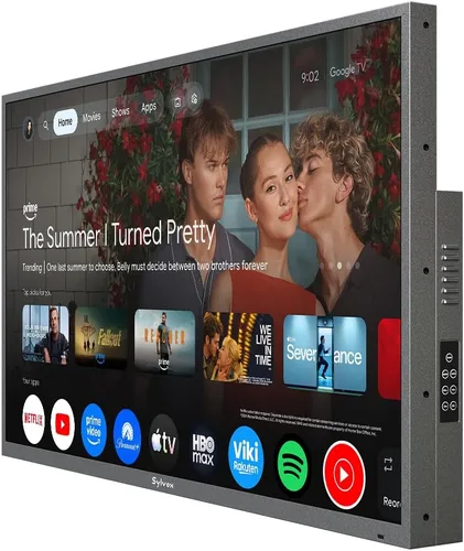 Vista 3 de SYLVOX - Televisión inteligente para exteriores 4K de 43 pulgadas