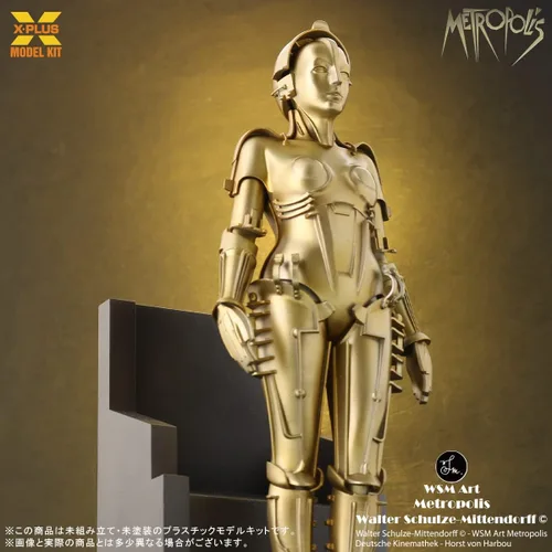 Vista 8 de X-Plus Metropolis Maschinenmensch - Kit de modelado de plástico, multicolor