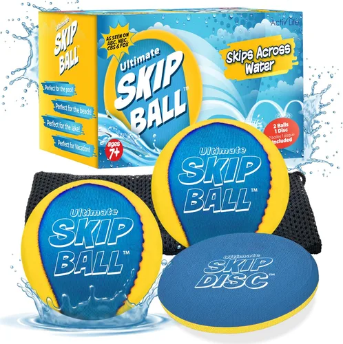 Vista 17 de Activ Life - Pelotas de agua más grandes de 3 pulgadas, pelota de rebote de agua para piscina, juguetes de playa para amigos, familia, niños