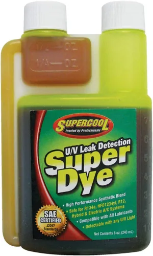 Vista 2 de TSI Supercool Super Dye amarillo certificado SAE 33003, 1 oz (4 vehículos de los tratamientos)