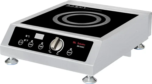 Vista 5 de Mr. Induction SR-34ACA: Gama comercial de encimera de 3400W (220-240V)