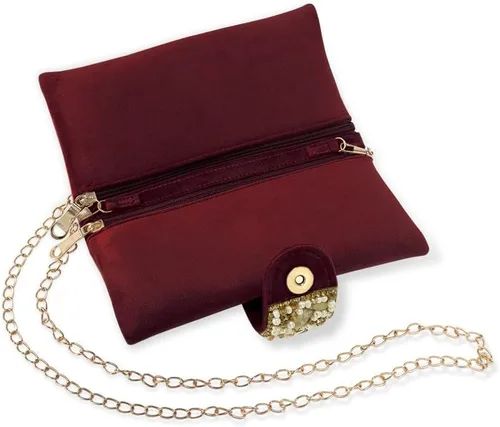 Vista 6 de Aheli Clutch Purses Gift for Women Handmade Evening Bridal Handbags