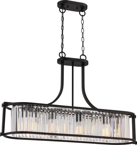 Vista 4 de NUVO 60/5763 - Soporte semiempotrado de tres luces, 1 unidad, níquel pulido