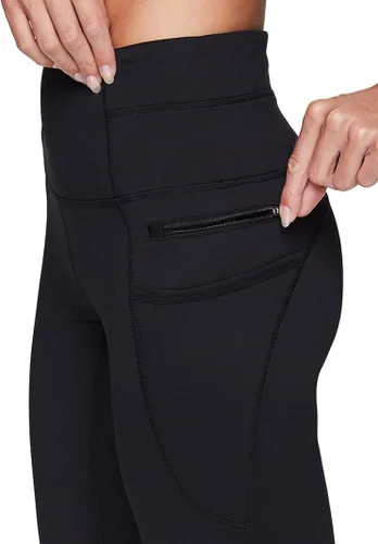 Vista 6 de RBX Active - Leggings de entrenamiento deportivo para mujer con forro polar longitud completa para correr yoga