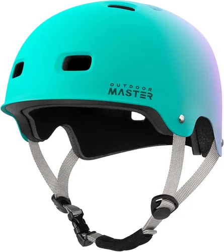 Vista 10 de OutdoorMaster Casco de Patineta y Ciclismo - Beetles Snug, Casco de Bicicleta para Adultos, Jóvenes y Niños - Dos Forros Extraíbles, Ventilación