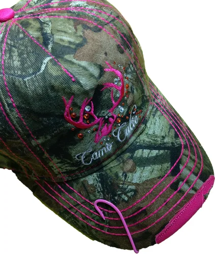 Vista 2 de Gancho de sombrero rosa Gancho de pescado rosa Sombrero Pin Gancho de pescado para su gorra