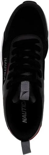 Vista 4 de Nautica Neptune 2 - Tenis deportivos para hombre con cordones y burbujas de aire, ligeros, transpirables y cómodos para correr, trotar y uso casual