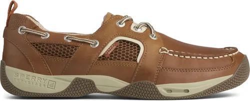 Vista 2 de Sperry Sea Kite Sport Moc - Zapatos de barco para hombre, gris