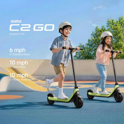 Vista 4 de Segway C2 Pro /C2 Go / C2 Lite Kids Electric Scooter, Lightweight Design, UL Certified