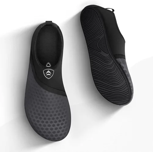 Vista 6 de SAYOLA - Zapatos acuáticos para natación playa piscina yoga y surf con secado rápido sensación descalza y estilo calcetín SB001
