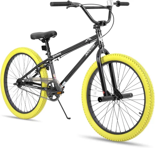 Vista 14 de JOYSTAR Brockway Freestyle - Bicicletas BMX para niños de 20 pulgadas y 24 pulgadas, bicicletas para niños de 6 a 14 años y ciclistas de nivel