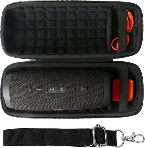 Vista 2 de co2CREA Funda rígida y de silicona para altavoz JBL Charge 5