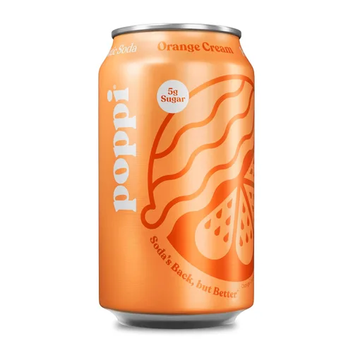 Vista 15 de Poppi Refresco Prebiótico, Doc Pop, 12 Fl Oz (Paquete de 1)