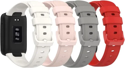 Vista 12 de Senter Correa de silicona suave de liberación rápida para reloj inteligente Huawei Band 7 Pro