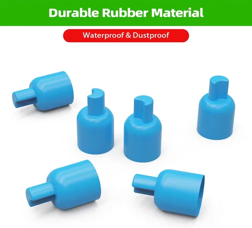 Vista 4 de 2-Pack Replacement Rubber Covers for Holding Water Pump Cables in Place. Suitable for Pagoda Water Dispenser and Ceramic 360° pet Water Fountain