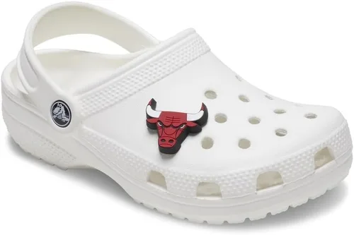 Vista 2 de Crocs Dijes Jibbitz unisex para adultos, dijes para zapatos del equipo de baloncesto de la NBA, dijes deportivos para niños y niñas