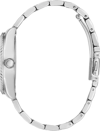 Vista 2 de GUESS US Womens Silver-Tone Analog Watch one