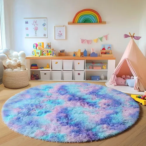 Vista 14 de ONASAR - Alfombra de pasillo negra de 2 x 6 pies, esponjosa, lavable, ultrasuave, afelpada, peluda, tapete para bebés, dormitorio de niños, armario