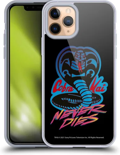 Vista 30 de Head Case Designs Funda de gel suave con licencia oficial de Cobra Kai Eagle Fang Logo Key Art compatible con Apple iPhone 7 Plus/iPhone 8 Plus