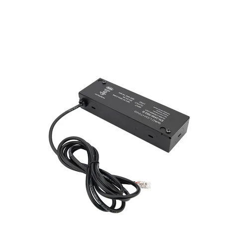 Vista 3 de WAC Lighting EN-BT60-24, Basics & Gemini 24VDC Fuente de alimentación remota 60W 120VCA Entrada con cable de plomo de 6 pies y Basics y conector