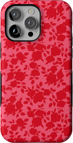 Vista 111 de Casely - Funda para iPhone 14 Pro Max, flores pintadas, Frida Kahlo Floral Girly, compatible con MagSafe