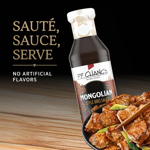 Vista 6 de Salsa BBQ al Estilo Mongol de P.F. Chang's para Menú Casero, 14.2 oz