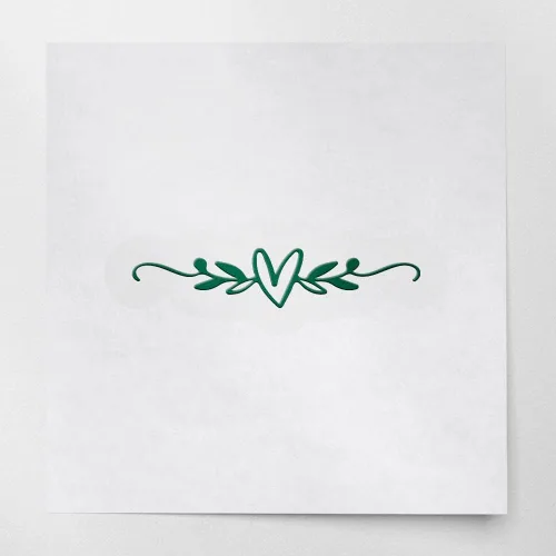Vista 17 de Calcomanías de corazón florecer con hojas (plata metálica) (juego de 2) calcomanías de vinilo de lujo resistentes a la intemperie para laptop