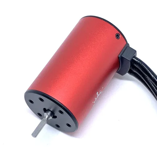 Vista 4 de KingVal Reemplazo 3660 1950KV Eje de motor sin escobillas impermeable 0.125 in compatible con 1/10 RC Car