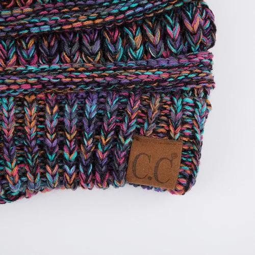 Vista 3 de CC - Gorro de punto trenzado grueso suave y cálido HAT-20A HAT-30 HAT-730 YJ-816 HAT-80