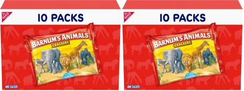 Vista 21 de BARNUM'S Galletas Originales de Animales, Aperitivos a Granel para Niños, 12 Cajas de 2.13 oz