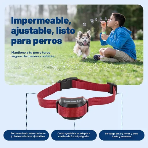 Vista 5 de PetSafe Stay & Play - Valla inalámbrica para 2 perros obstinados - Sistema inalámbrico de contención de mascotas más seguro de Estados Unidos