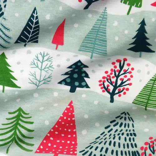 Vista 7 de HonestBaby - Pijama familiar navideña de algodón orgánico