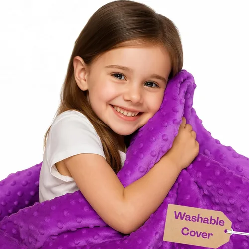 Vista 16 de Hazli - Manta con funda extraíble (48 x 72 pulgadas)