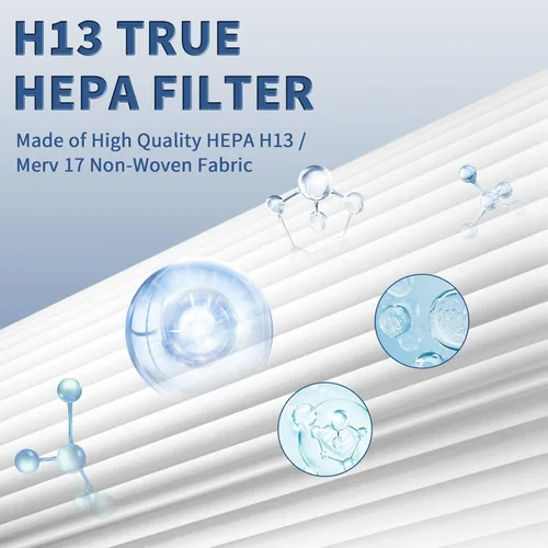 Vista 5 de Filtro HEPA HPA300 de repuesto para purificadores de aire Honeywell serie HPA300 HPA300, HPA300VP, HPA304 HPA3300, reemplazo HRF-R3