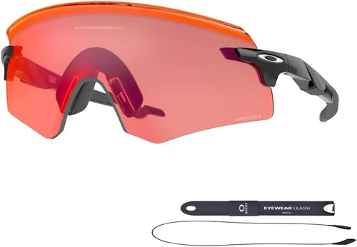 Vista 23 de Oakley Encoder OO9471 - Gafas de sol rectangulares para hombre, correa y kit de cuidado iWear de diseñador