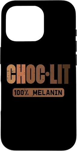 Vista 18 de Funda para iPhone 14 Pro Choc Lit Melanin Black Pride History BHM African Men Women
