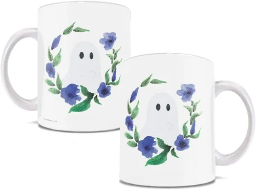 Vista 384 de Trend Setters Friends the Television Show – 25 años – Mercancía oficial – Taza de café o té de cerámica blanca de 11 onzas – perfecta para regalar