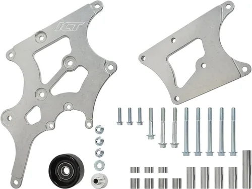 Vista 3 de LS Swap Kit: Alternador & Soportes de dirección asistida para Camaro LS1, GTO, LS2, BMW 330i E46 by ICT Billet