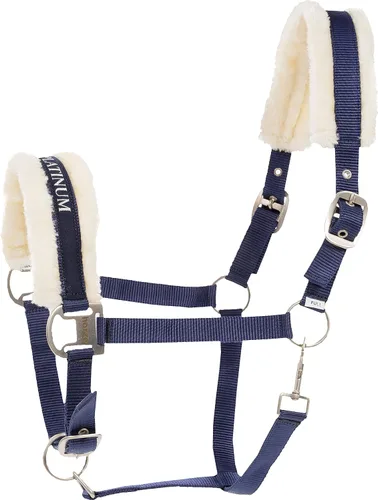 Vista 16 de HORZE Howard Forro Polar Suave Acolchado Ajustable de Poliéster Cabestro de Caballo - Negro - Caballo