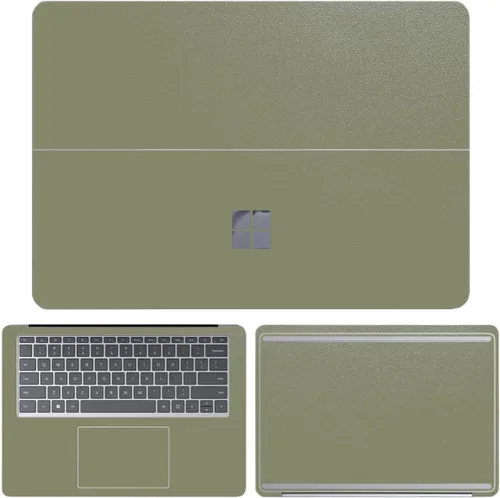 Vista 53 de SopiGuard Adhesivo para Microsoft Surface Laptop Studio 2021, envoltura de vinilo de borde a borde, incluye parte superior, teclado, paneles