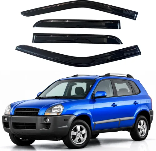 Vista 168 de Visera de ventana IG para Ford Focus Sedán y Hatchback 2012-2018, Protector de ventana lateral para lluvia y viento estilo Mugen, extra duradero
